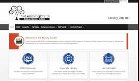 
							         Faculty Toolkit - Faculty Toolkit - The Learning Portal at Ontario ...								  
							    
