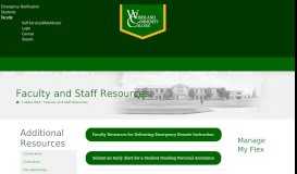 
							         Faculty - Woodland Community College - YCCD								  
							    