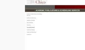 
							         Faculty Workload - Academic Publications & Scheduling Services ...								  
							    