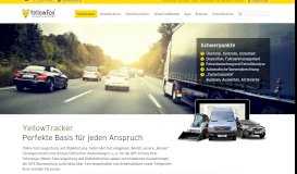 
							         Fahrzeugortung & Fahrstilanalyse mit YellowTracker | YellowFox								  
							    