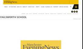 
							         Failsworth School - News, views, gossip, pictures, video - Manchester ...								  
							    