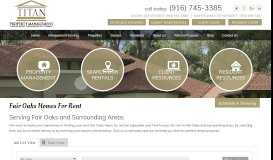 
							         Fair Oaks Homes For Rent - Titan Property Management								  
							    