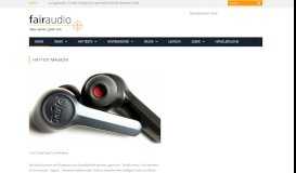 
							         fairaudio: Das HiFi-Test-Magazin für Stereo & High-End-Audio								  
							    