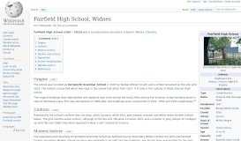 
							         Fairfield High School, Widnes - Wikipedia								  
							    