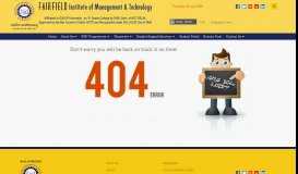 
							         Fairfield Institute of Management & Technology – Assignment - FIMT								  
							    
