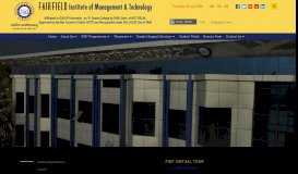 
							         Fairfield Institute of Management & Technology – Virtual Campus - FIMT								  
							    