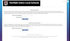 
							         Fairfield Union Local Schools Parent Portal								  
							    