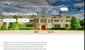 
							         Fairfield University | The Common Application								  
							    