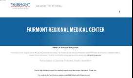 
							         Fairmont Regional Medical Center								  
							    