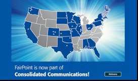 
							         FairPoint Communications								  
							    