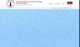 
							         Fairport Harbor Exempted Village School District / Homepage								  
							    