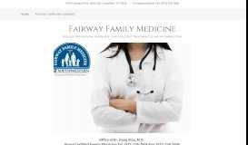 
							         Fairway Family Medicine: Doctor								  
							    