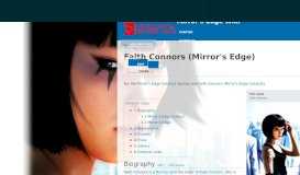 
							         Faith Connors (Mirror's Edge) | Mirror's Edge Wiki | FANDOM powered ...								  
							    