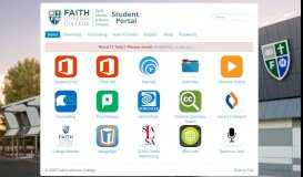 
							         Faith - Student Portal - Faith Lutheran College								  
							    