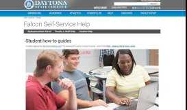 
							         Falcon Self-Service Help - Daytona State College								  
							    