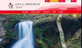 
							         Fall Branch School / Homepage - Washington County Schools								  
							    