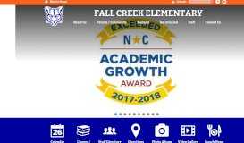
							         Fall Creek Elementary								  
							    