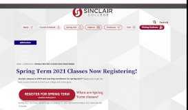 
							         Fall Term 2019 Registration Information - Sinclair Community College								  
							    