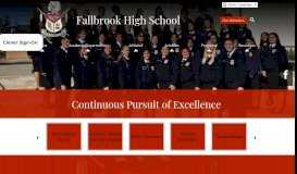 
							         Fallbrook High School								  
							    