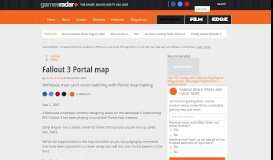 
							         Fallout 3 Portal map | GamesRadar+								  
							    