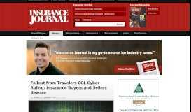
							         Fallout from Travelers CGL Cyber Ruling: Insurance Buyers and ...								  
							    