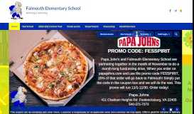 
							         Falmouth Elementary / Homepage - Stafford County Public Schools								  
							    