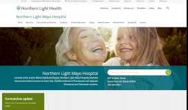 
							         Families and Visitors – Mayo Regional Hospital								  
							    