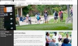 
							         Families - Families - Eastern Michigan University								  
							    