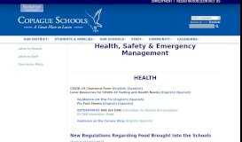 
							         Families | Health, Safety ... - Copiague Public Schools Students								  
							    