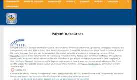 
							         Families / MCCSC APPS - PARENT RESOURCES								  
							    