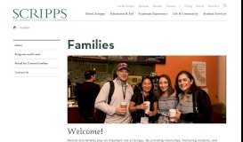 
							         Families - Scripps College								  
							    