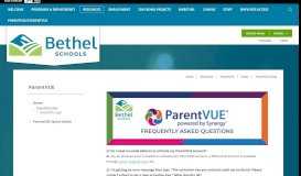 
							         Family Access / Family Access FAQs - Bethel School District								  
							    