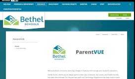 
							         Family Access / Home - Bethel School District								  
							    