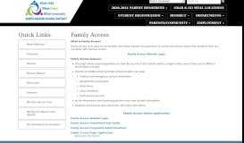 
							         Family Access - North Mason School District								  
							    