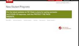 
							         Family Access to Student Records - New Student Programs - NC State ...								  
							    