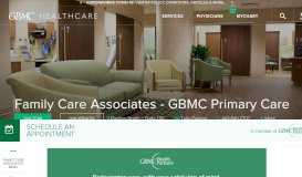 
							         Family Care Associates - GBMC Health Partners - GBMC HealthCare ...								  
							    