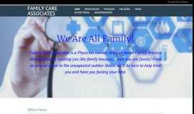 
							         family care associates - Home								  
							    