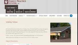 
							         Family Care & Counseling in Valley View | Family Practice Center PC								  
							    