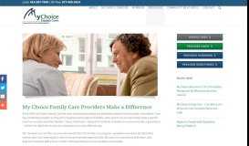 
							         Family Care Providers | Community Based Caregivers | Milwaukee, WI								  
							    