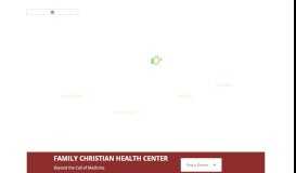 
							         Family Christian Health Center								  
							    
