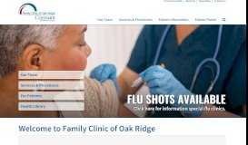 
							         Family Clinic of Oak Ridge								  
							    