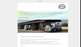 
							         Family Day at Esso Sclessin Fuels Terminal - Esso Dealer Portal								  
							    