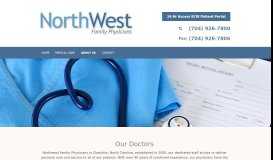 
							         Family Doctor | About Us - Charlotte, NC - Northwest Family Physicians								  
							    