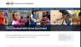 
							         Family Enrollment - Navy CNIC E-Library								  
							    