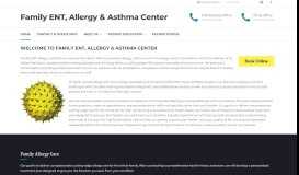 
							         Family ENT, Allergy & Asthma Center | Compassionate cutting-edge ...								  
							    