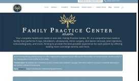
							         Family Health Care Atlanta | Primary & Preventative Medicine								  
							    