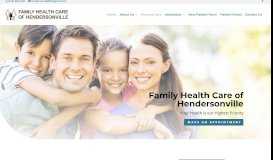 
							         Family Health Care of Hendersonville								  
							    