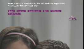 
							         Family Health Plan Insurance TPA Limited - FHPL | Top TPA in India								  
							    