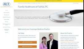 
							         Family Healthcare of Fairfax, PC | Concierge Care Practice | Fairfax, VA								  
							    