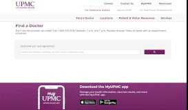 
							         Family Healthcare Partners - Find A Doctor, UPMC								  
							    